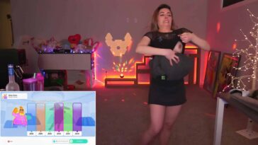 alinity nipple slip accidental twitch streamer video