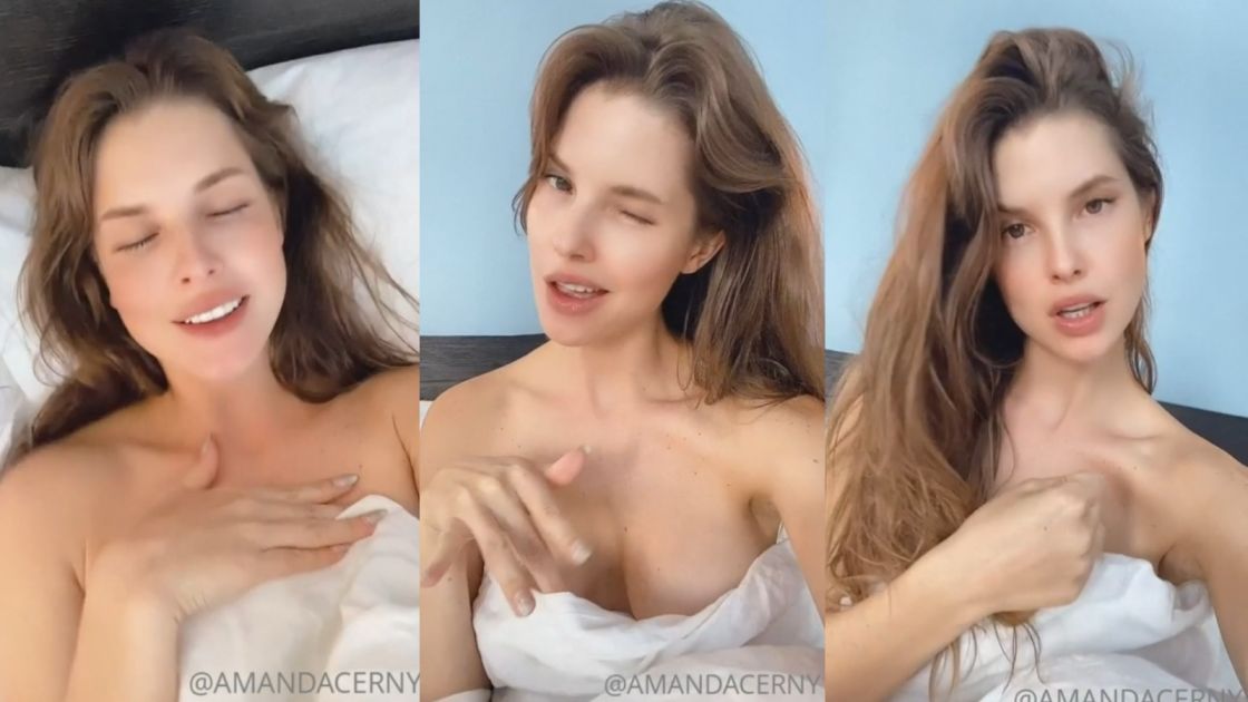 amanda cerny nude bed tease video leaked