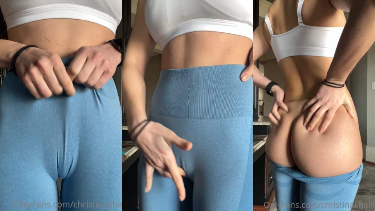 christina khalil touching pussy lips video leaked