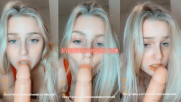 csblondebombshell begging for cock onlyfans video leaked