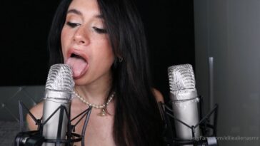 ellie alien licking and eating mic video leaked