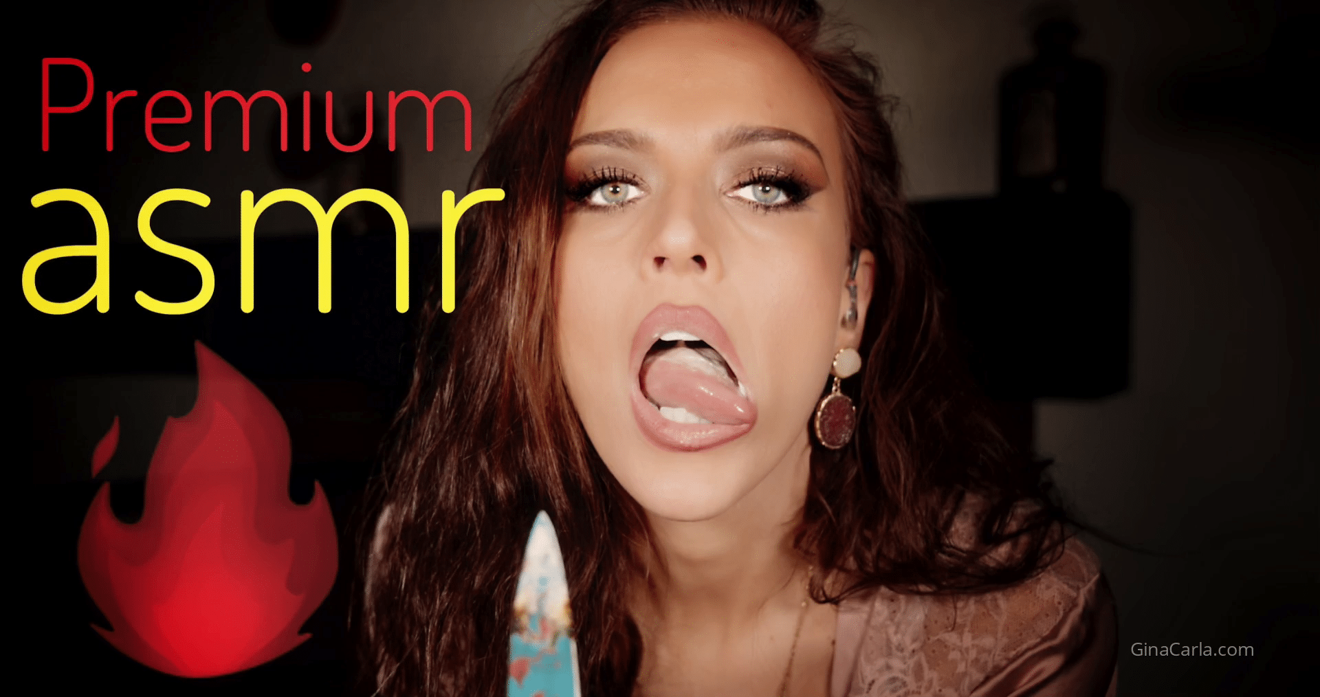gina carla premium asmr lets eat dirty video leaked