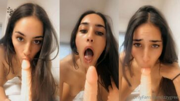 izzy green dildo blowjob video leaked
