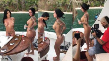 kayla lauren naked on boat video leaked
