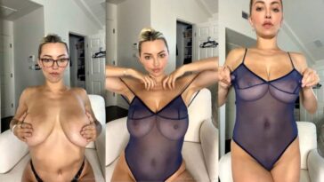 lindsey pelas nude see through try on video leaked