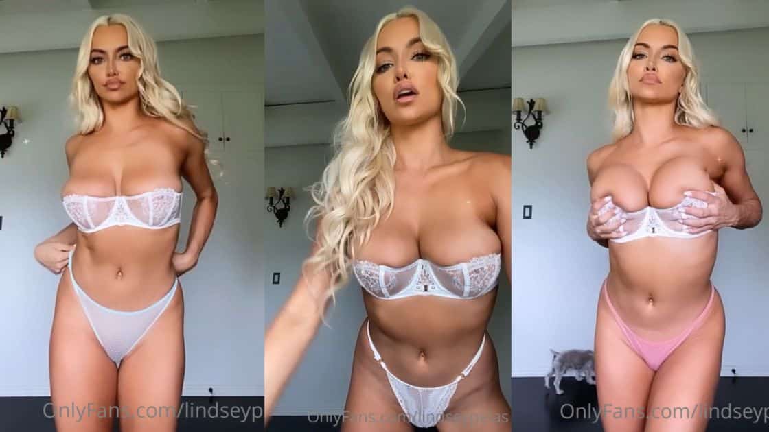 lindsey pelas sexy lingerie tease video leaked