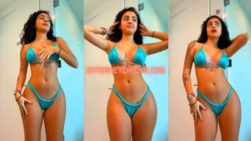 malu trevejo cyan lingerie onlyfans video leaked