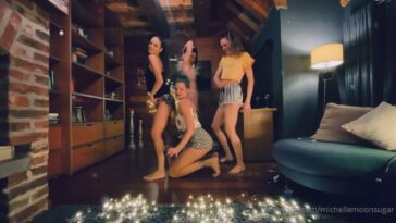 michelle moonsugar pajamas party video leaked