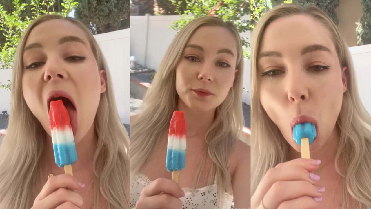 stpeach popsicle blowjob video leaked