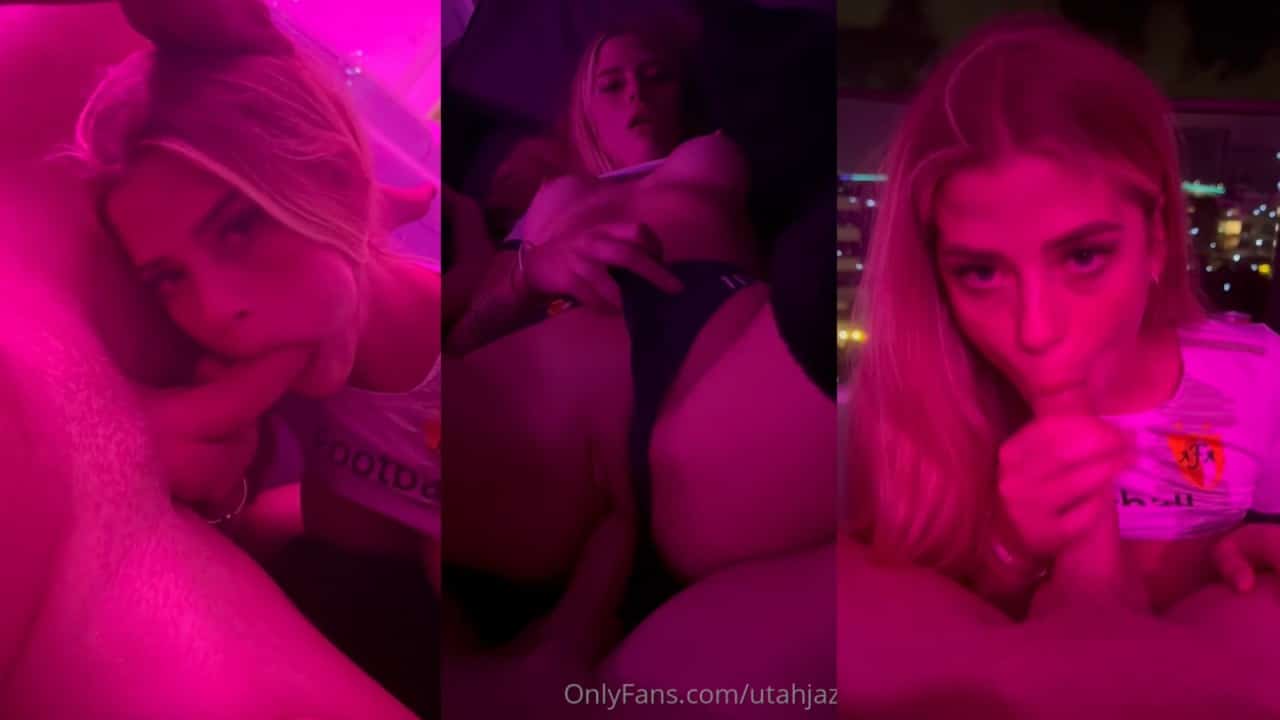 utahjaz nude blowjob sex tape ppv video leaked